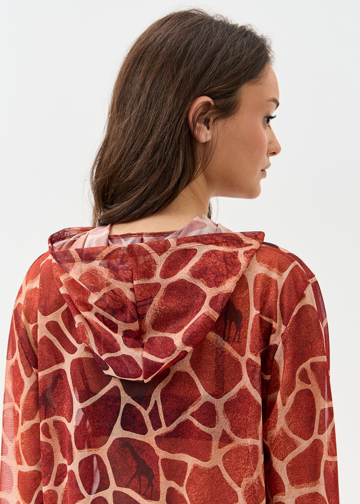 Girafee Mesh Beach Tunic for Women – Lightweight UV Cover-Up with Exclusive Design - BRIKOLY