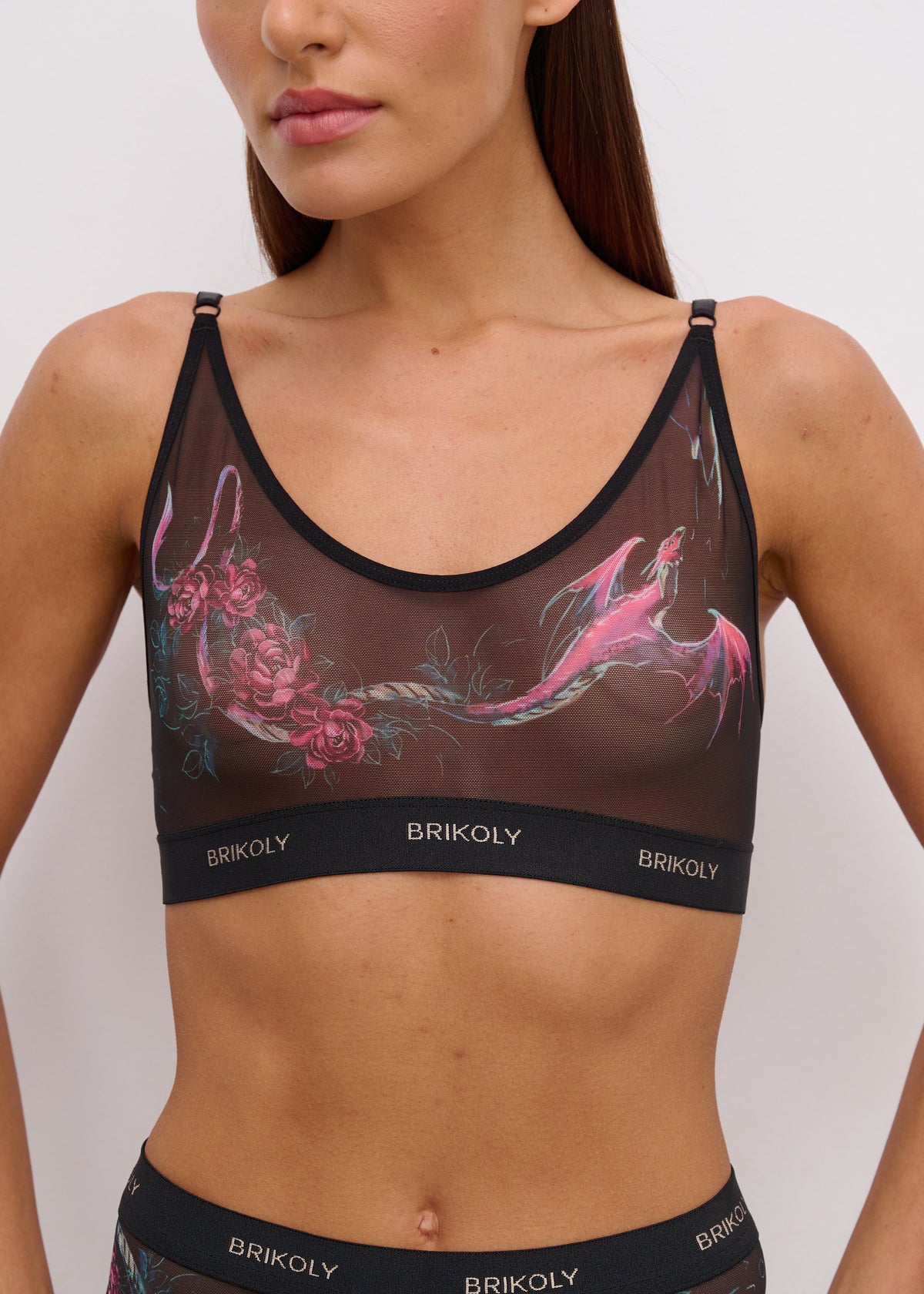 Dragon Cupless Bra – Unique, Hypoallergenic, Alluring - BRIKOLY