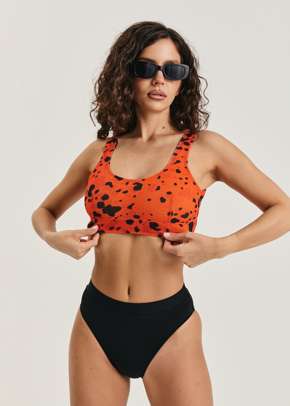 Buckwheat Smart Tan Swim Top – Designer Mesh Bikini Top with Sun Protective Fabric (на проверку) - BRIKOLY