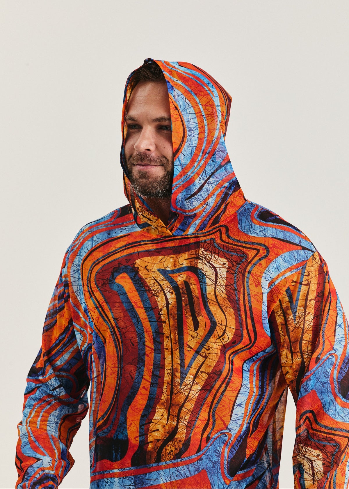 Africa Men's Mesh Rash Guard – SPF 50 Long Sleeve Swim Shirt (на проверку) - BRIKOLY