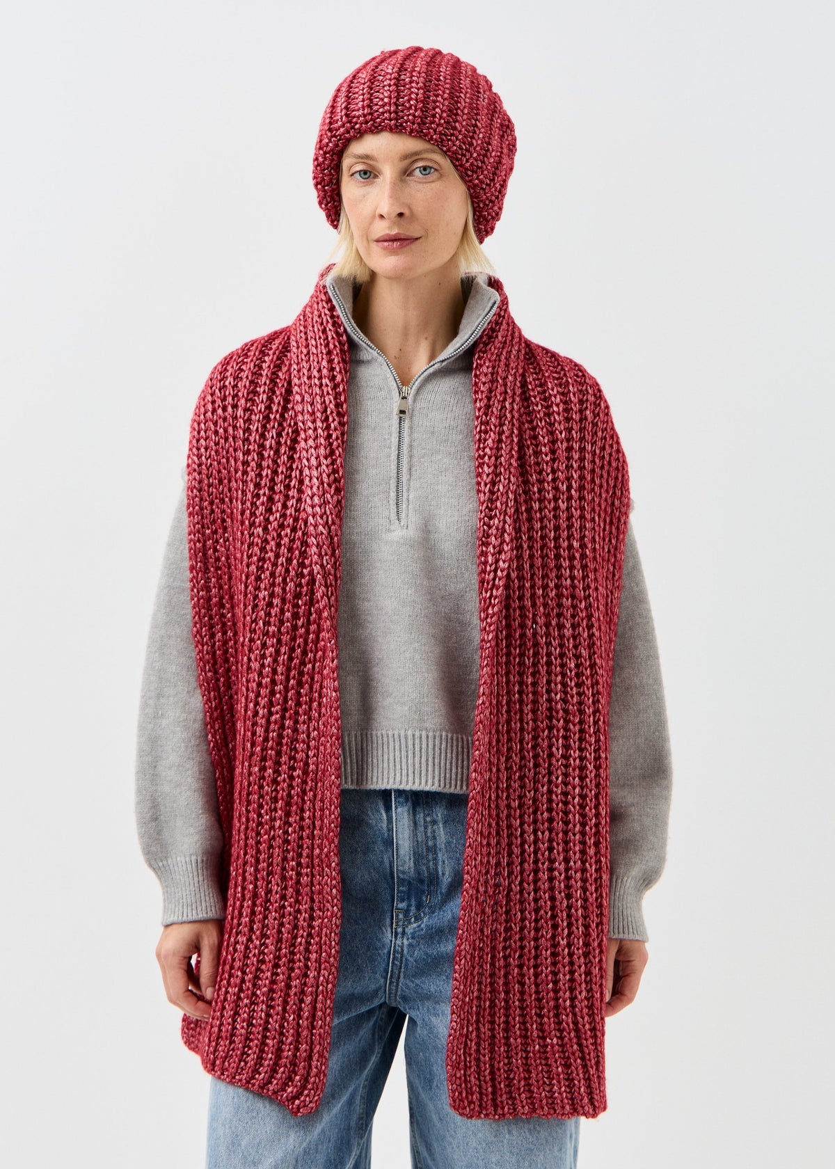 Oversized Alpaca Wool Scarf - Lusred (на проверку+заполнить) - BRIKOLY