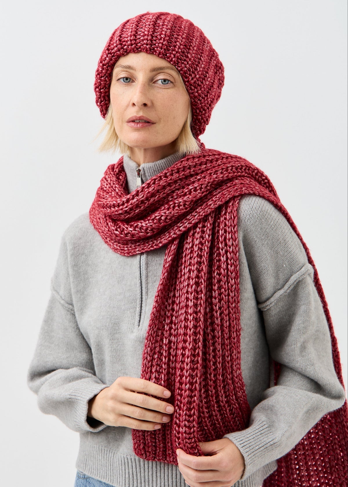 Oversized Alpaca Wool Scarf - Lusred (на проверку+заполнить) - BRIKOLY