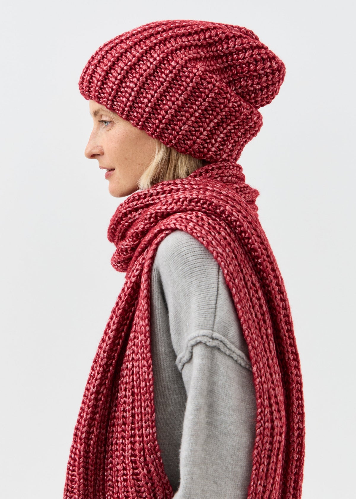 Oversized Alpaca Wool Scarf - Lusred (на проверку+заполнить) - BRIKOLY