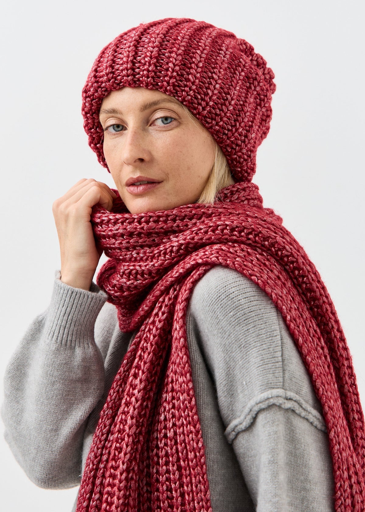 Oversized Alpaca Wool Scarf - Lusred (на проверку+заполнить) - BRIKOLY