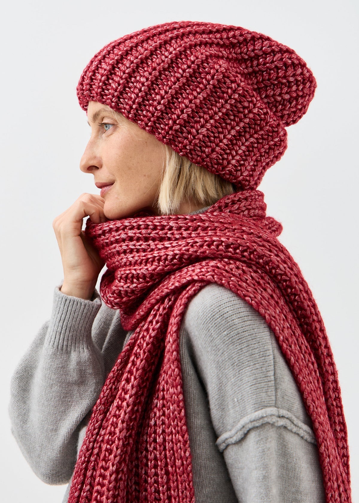 Oversized Alpaca Wool Scarf - Lusred (на проверку+заполнить) - BRIKOLY