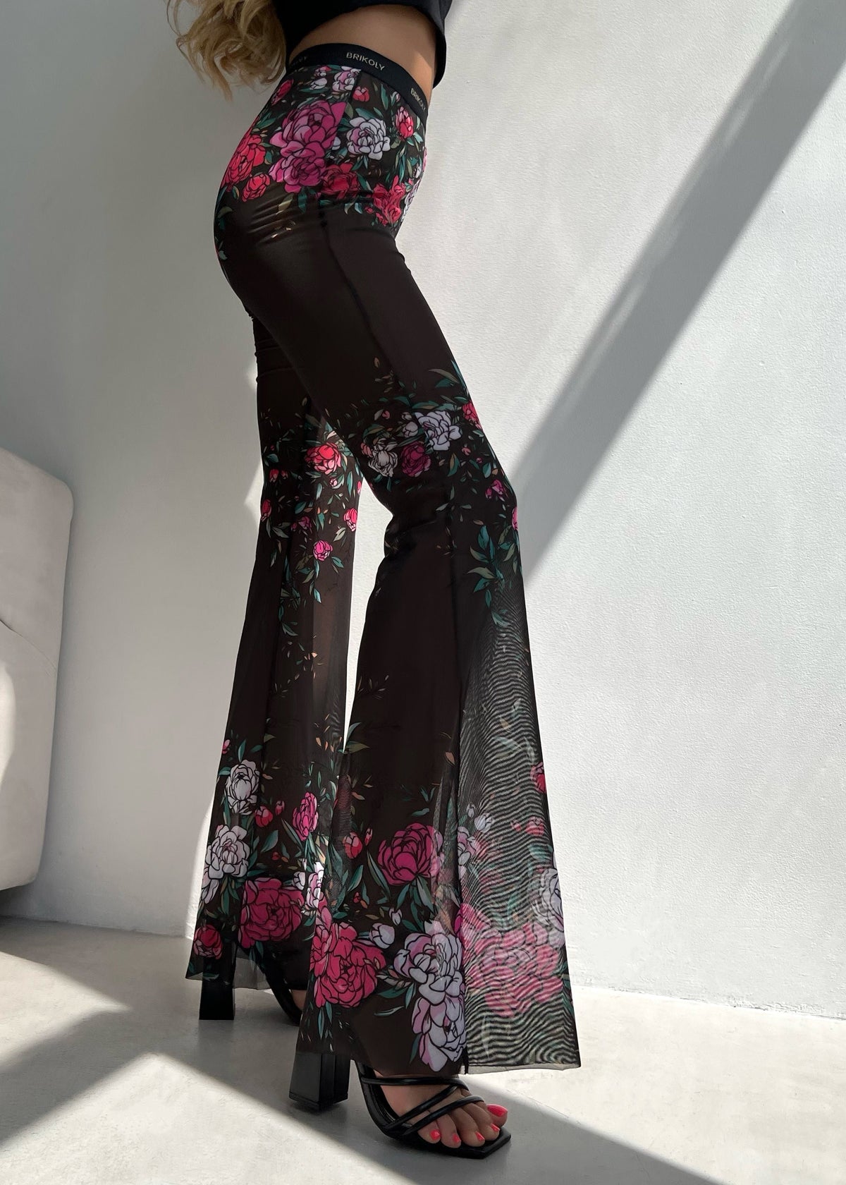 Rose Pants for All Mesh Flare – BRIKOLY