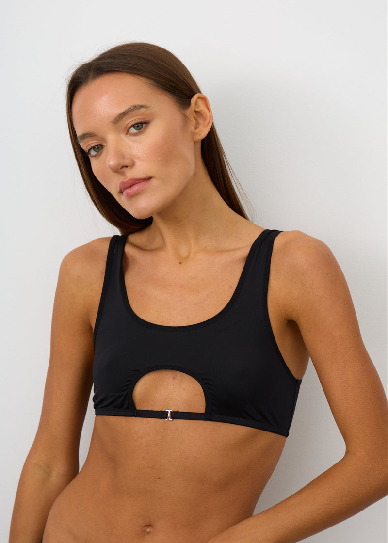 Black UMORFIL Bra Top - Perfect Blend of Comfort & Style