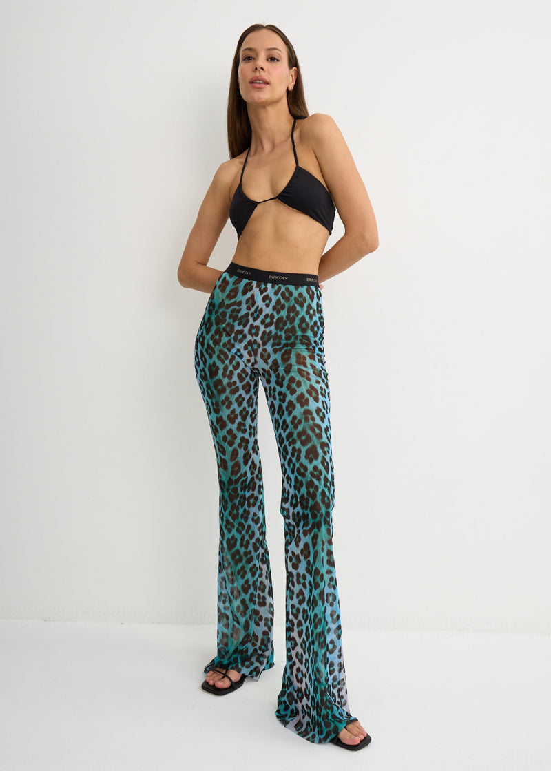 Blue Leo Pants for All Mesh Flare - BRIKOLY