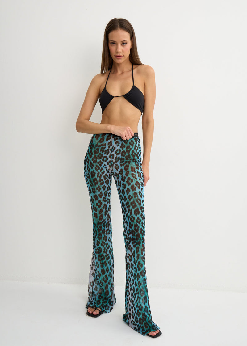 Blue Leo Pants for All Mesh Flare - BRIKOLY