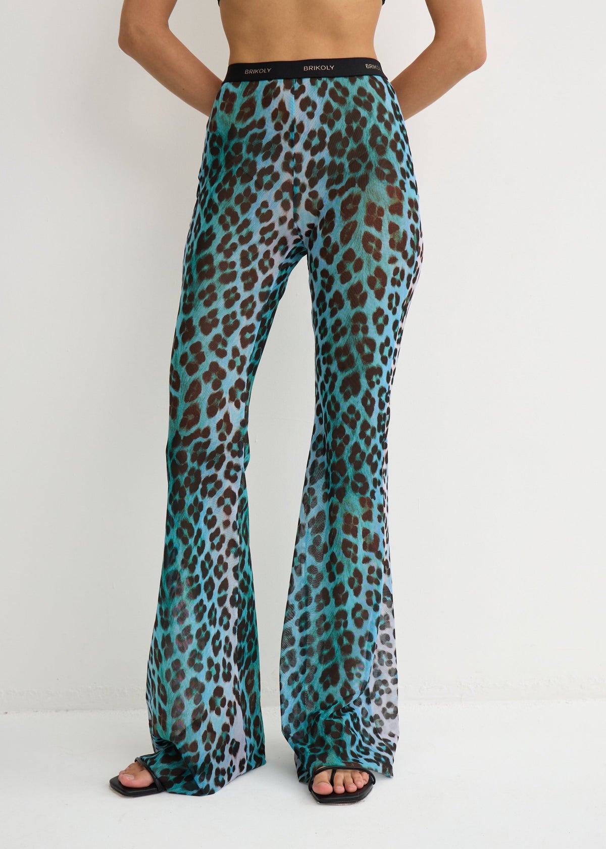 Blue Leo Pants for All Mesh Flare - BRIKOLY