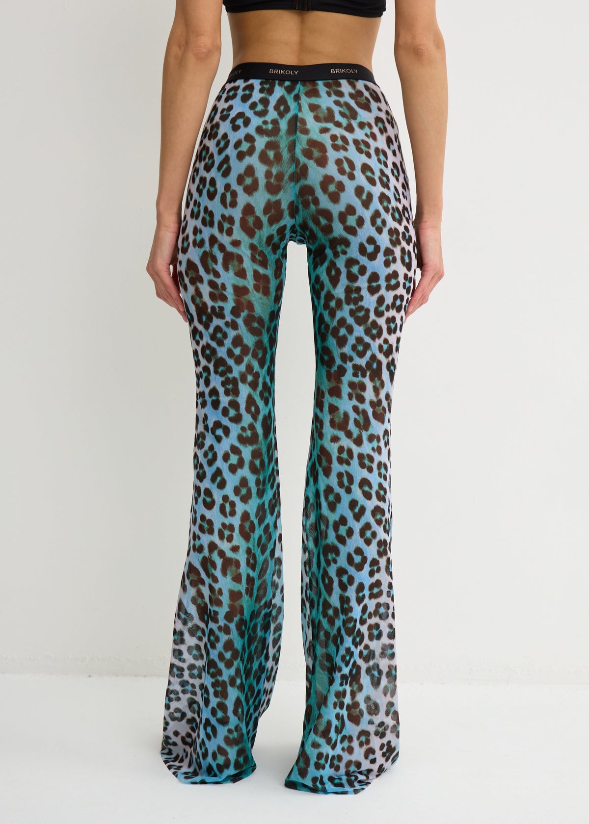 Blue Leo Pants for All Mesh Flare - BRIKOLY