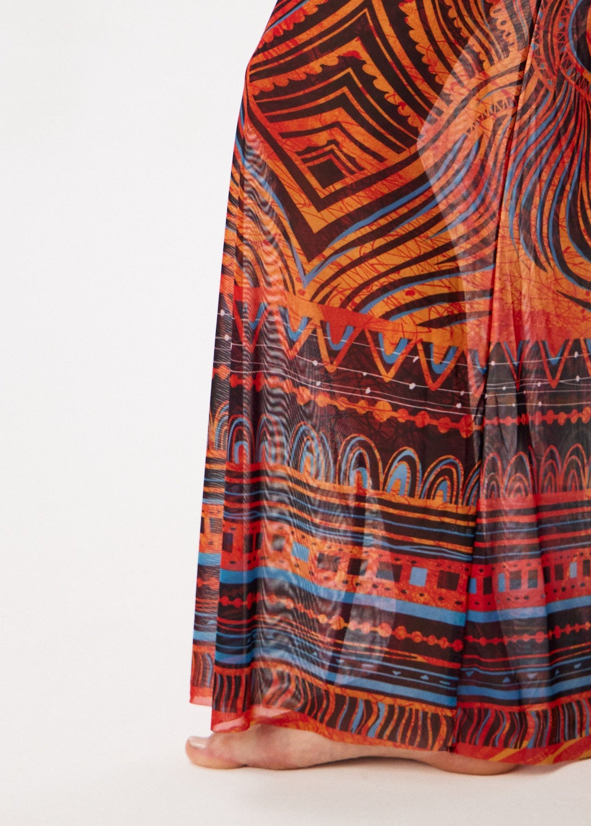 Africa Tattoo Palazzo Pants – Style, Comfort, and Sun Protection