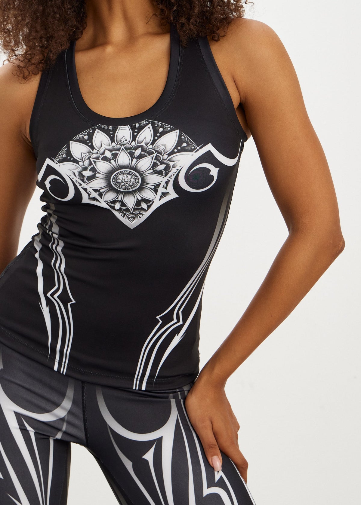 Moana Print Tank Top for Women – Yoga, Fitness & Street Style - BRIKOLY