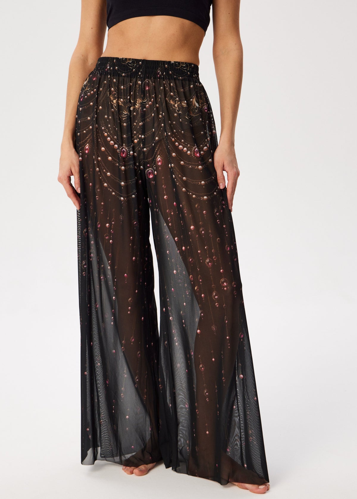 Le Bijou Tattoo Palazzo Pants – Style, Comfort, and Sun Protection - BRIKOLY