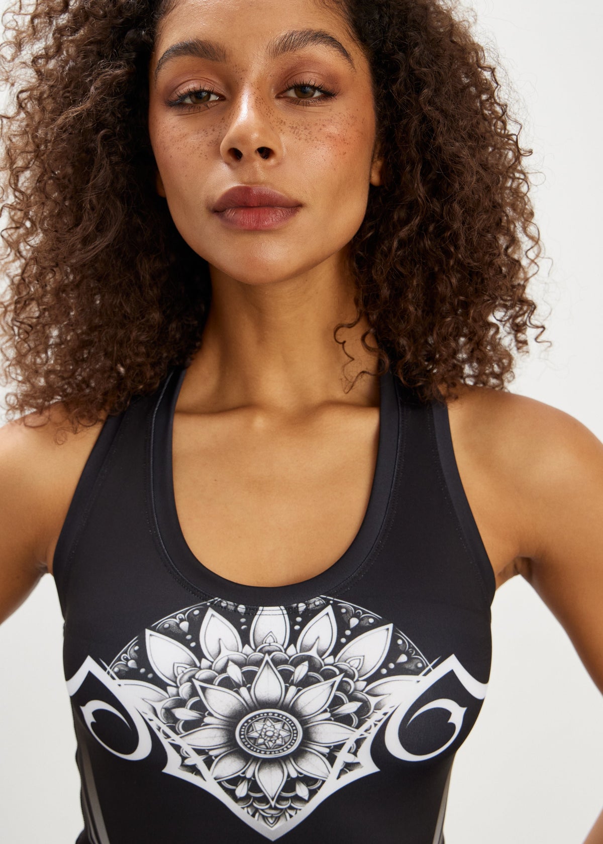 Moana Print Tank Top for Women – Yoga, Fitness & Street Style - BRIKOLY