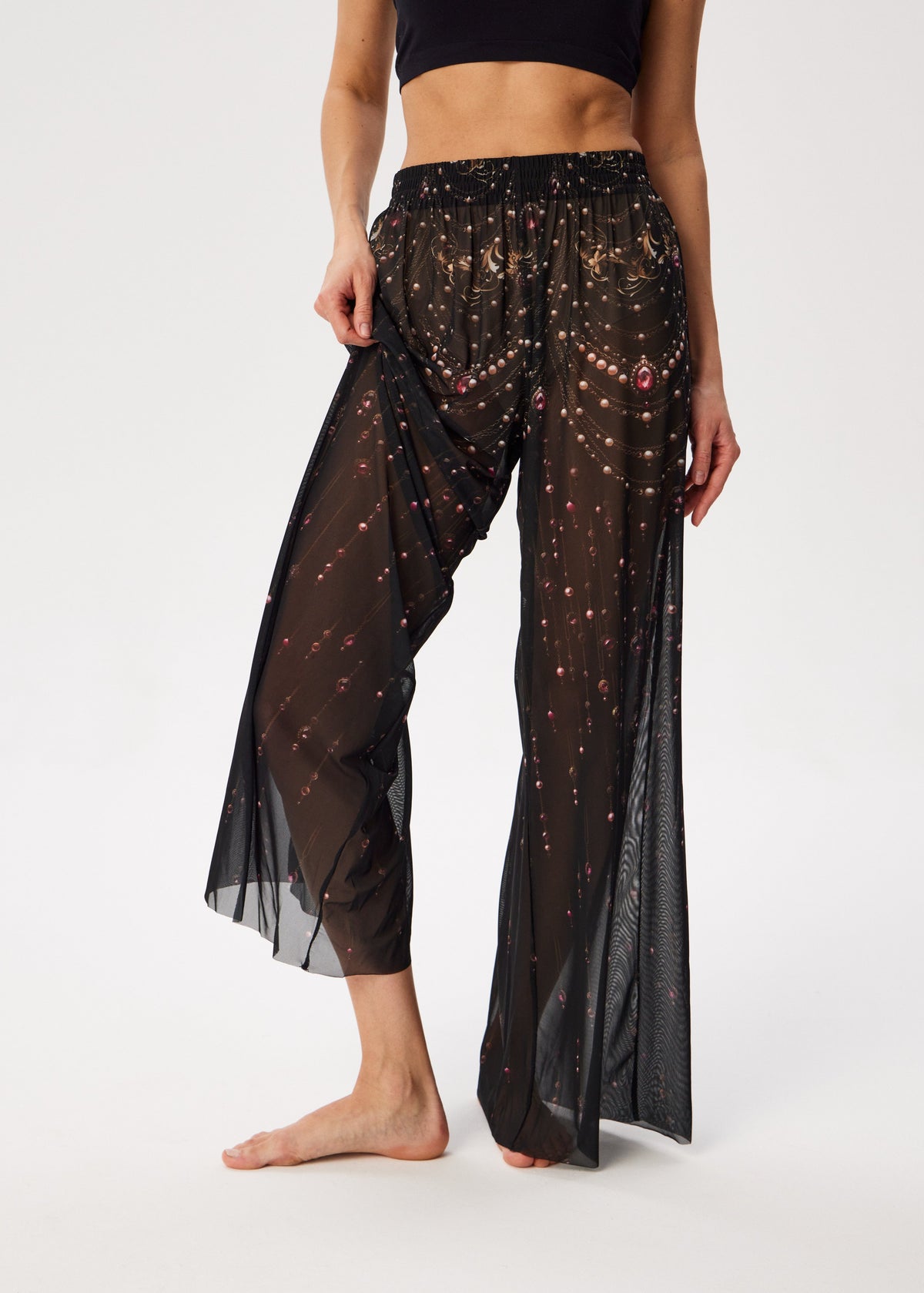 Le Bijou Tattoo Palazzo Pants – Style, Comfort, and Sun Protection - BRIKOLY