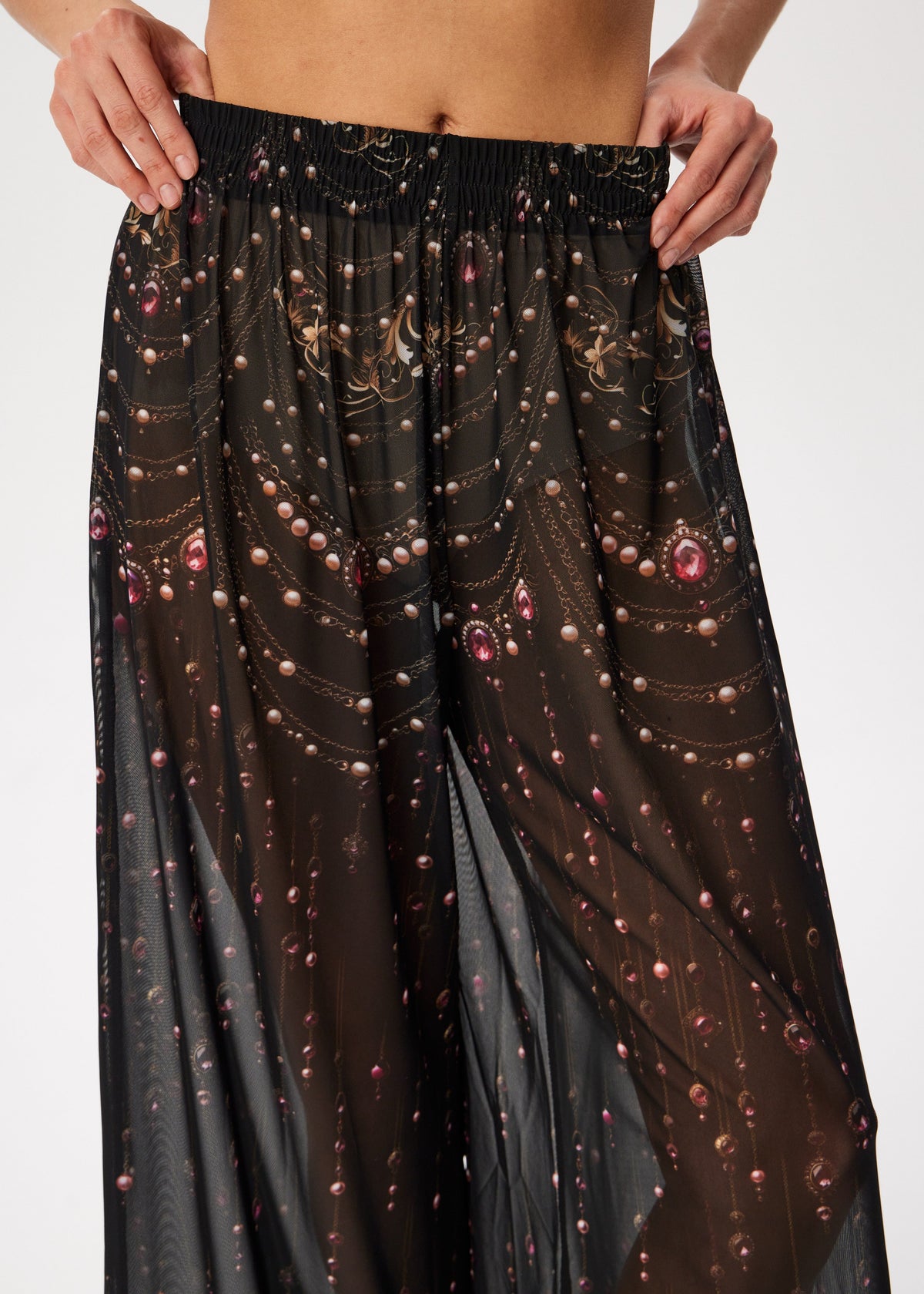 Le Bijou Tattoo Palazzo Pants – Style, Comfort, and Sun Protection - BRIKOLY