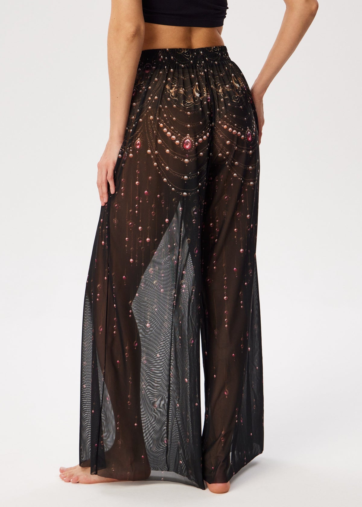 Le Bijou Tattoo Palazzo Pants – Style, Comfort, and Sun Protection - BRIKOLY
