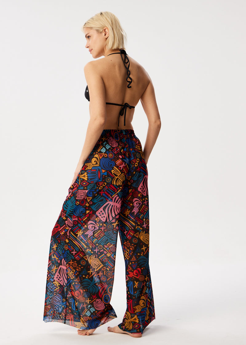 Fruits Tattoo Palazzo Pants – Style, Comfort, and Sun Protection