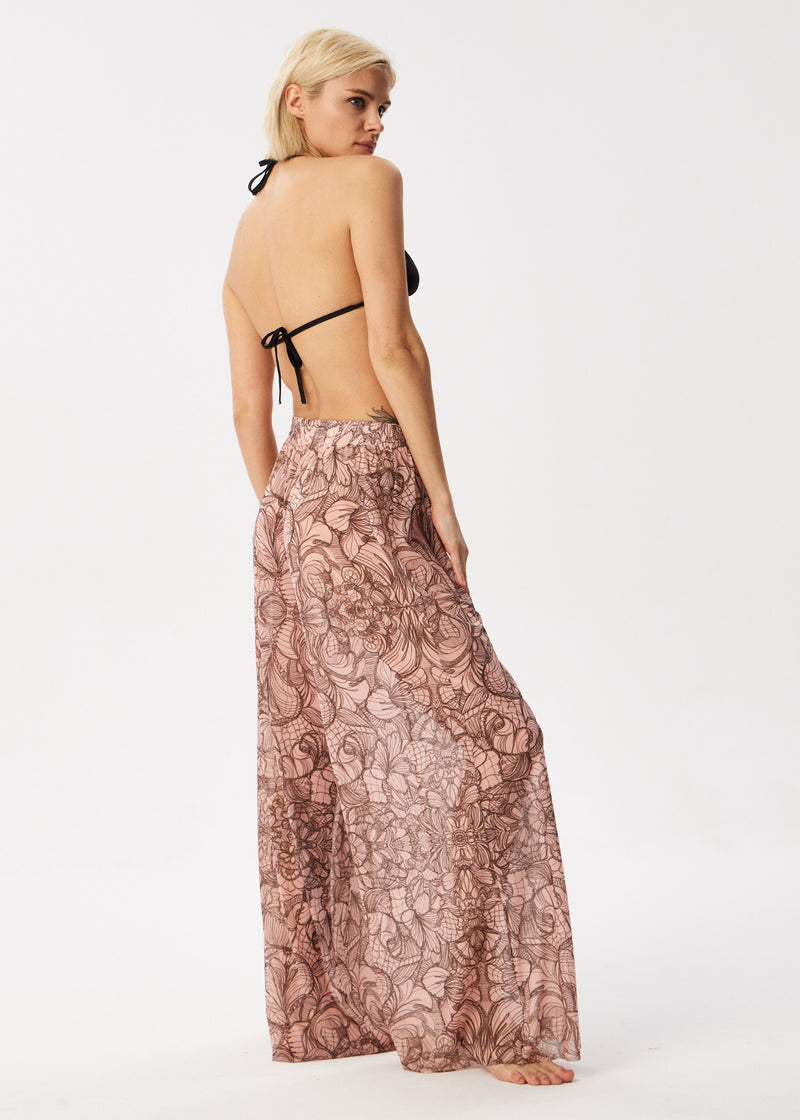 Lace Tattoo Palazzo Pants – Style, Comfort, and Sun Protection