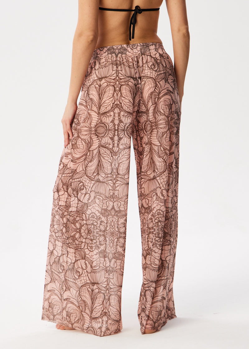 Lace Tattoo Palazzo Pants – Style, Comfort, and Sun Protection