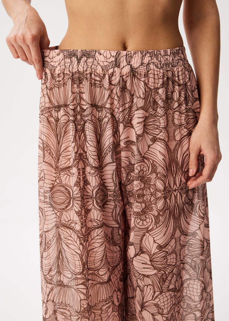Lace Tattoo Palazzo Pants – Style, Comfort, and Sun Protection