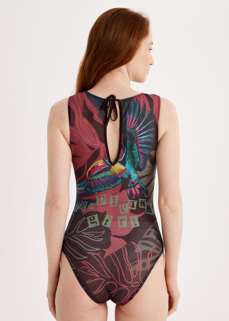 Panther Smart Swimsuit SPF 50 – Unique One-Piece for Women