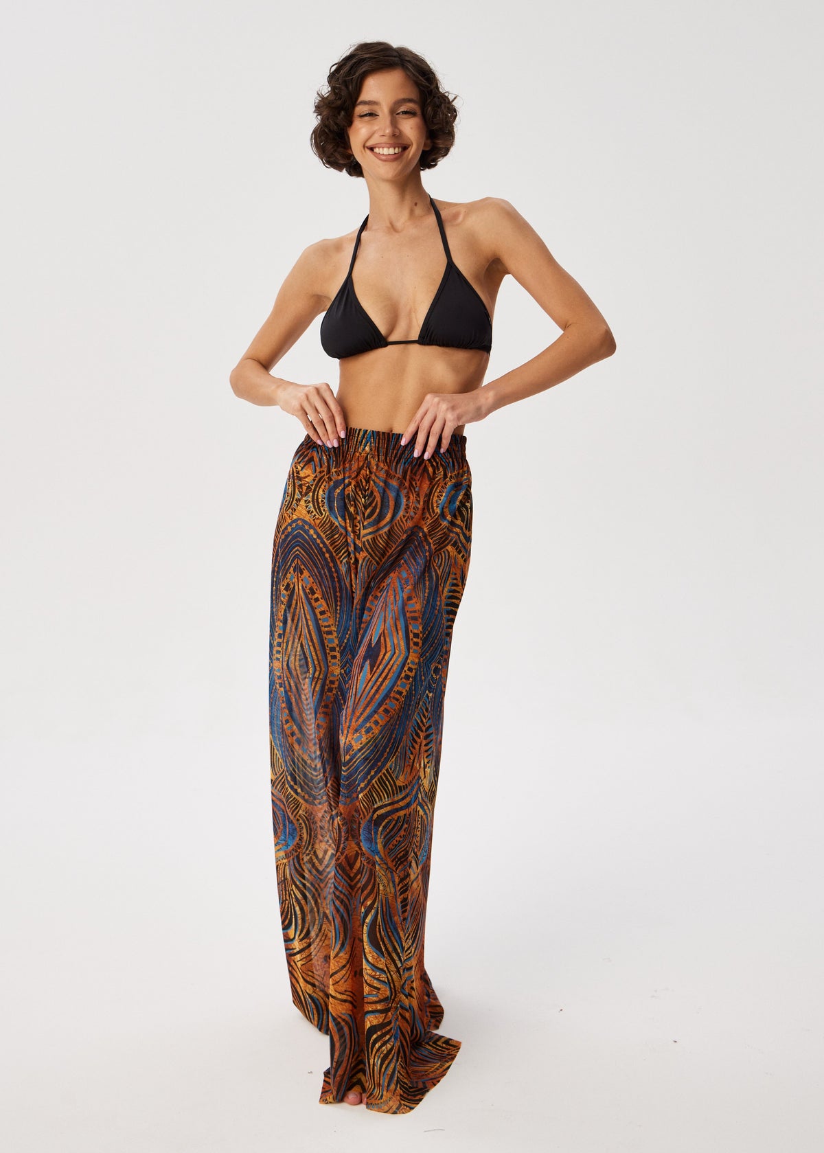 Egypt Tattoo Palazzo Pants – Style, Comfort, and Sun Protection
