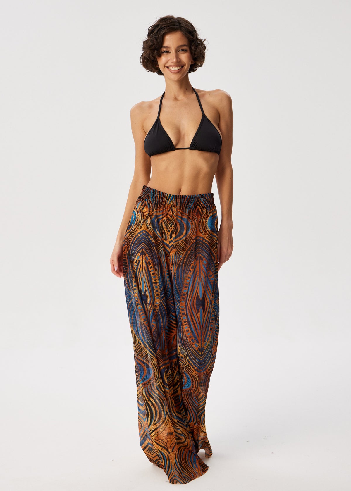 Egypt Tattoo Palazzo Pants – Style, Comfort, and Sun Protection