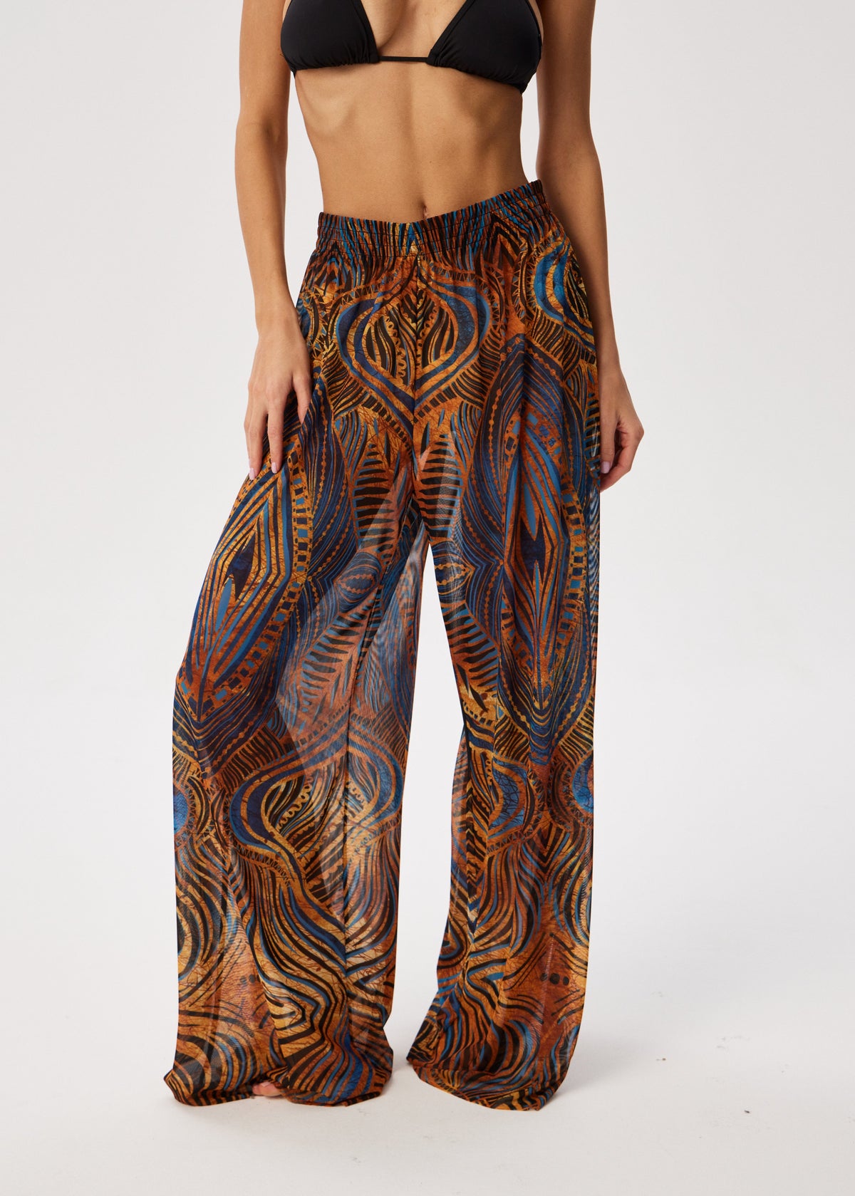 Egypt Tattoo Palazzo Pants – Style, Comfort, and Sun Protection