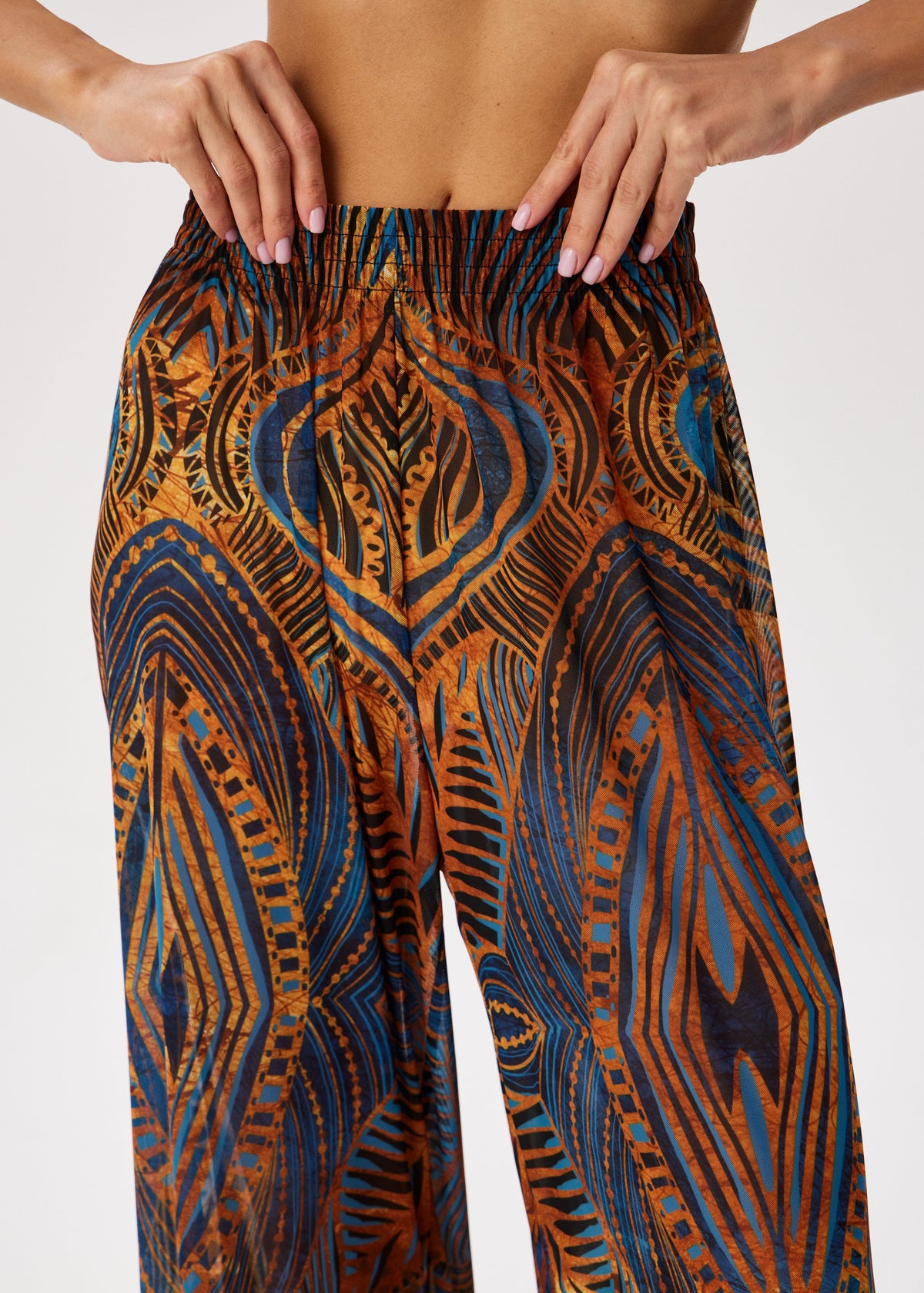 Egypt Tattoo Palazzo Pants – Style, Comfort, and Sun Protection