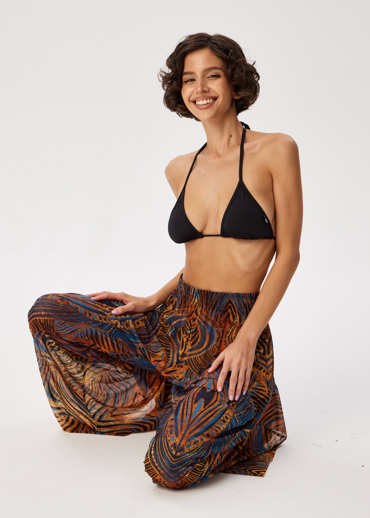 Egypt Tattoo Palazzo Pants – Style, Comfort, and Sun Protection