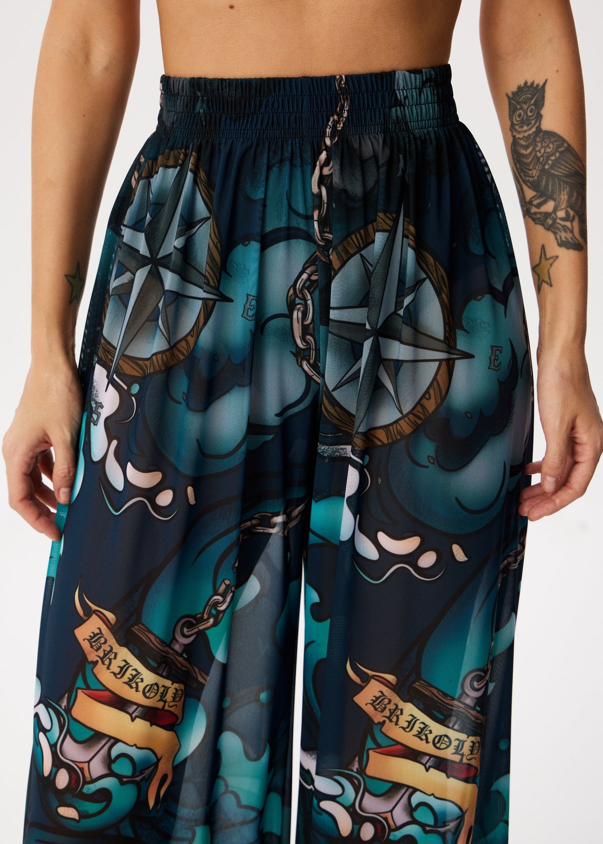 Octopus Flowing Palazzo Pants – Style, Comfort, and Sun Protection