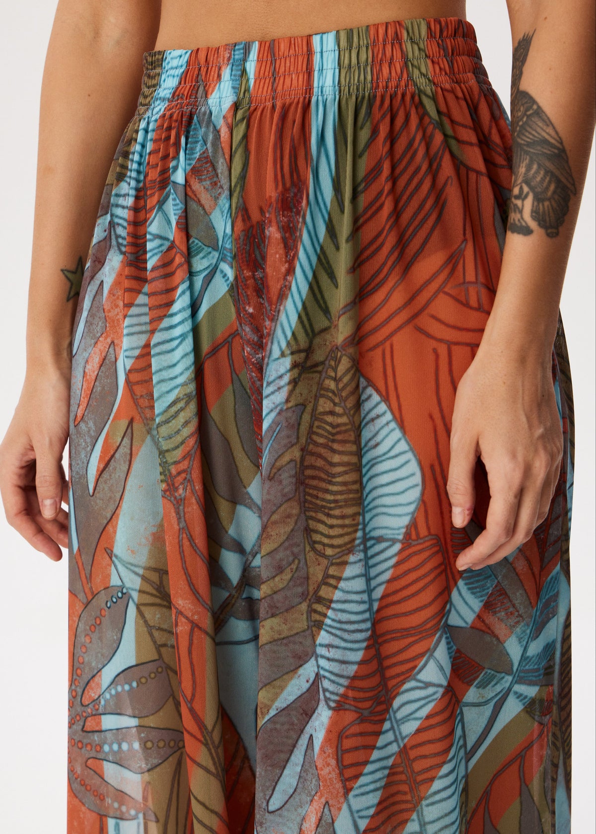 Zebra Tattoo Palazzo Pants – Style, Comfort, and Sun Protection - BRIKOLY