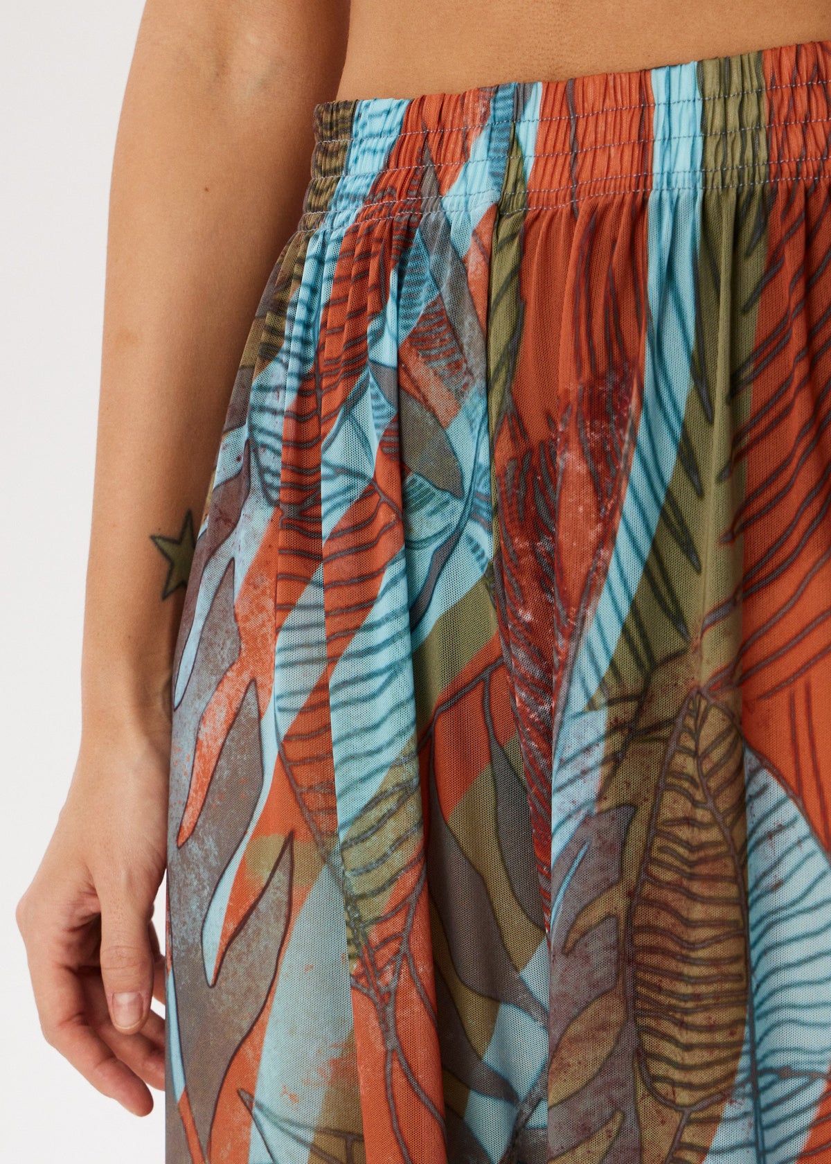 Zebra Tattoo Palazzo Pants – Style, Comfort, and Sun Protection - BRIKOLY