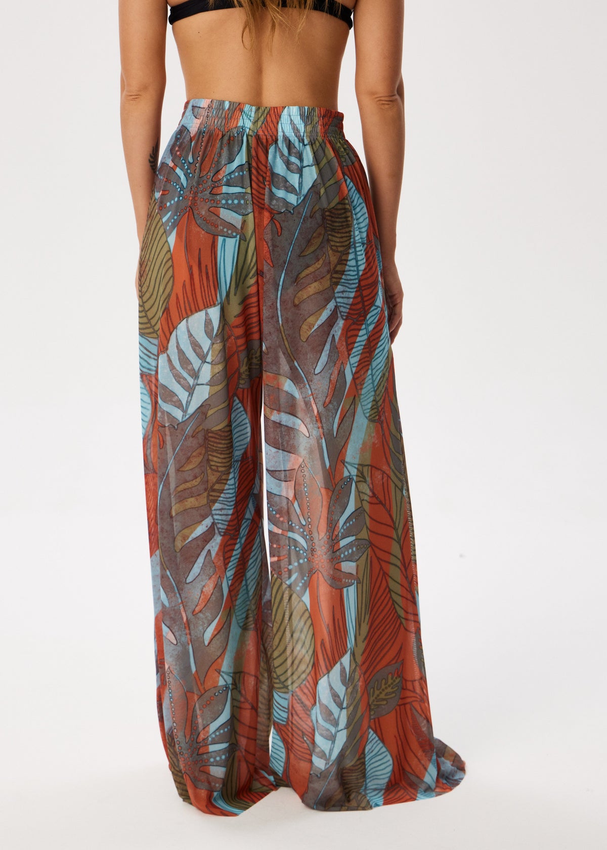 Zebra Tattoo Palazzo Pants – Style, Comfort, and Sun Protection - BRIKOLY