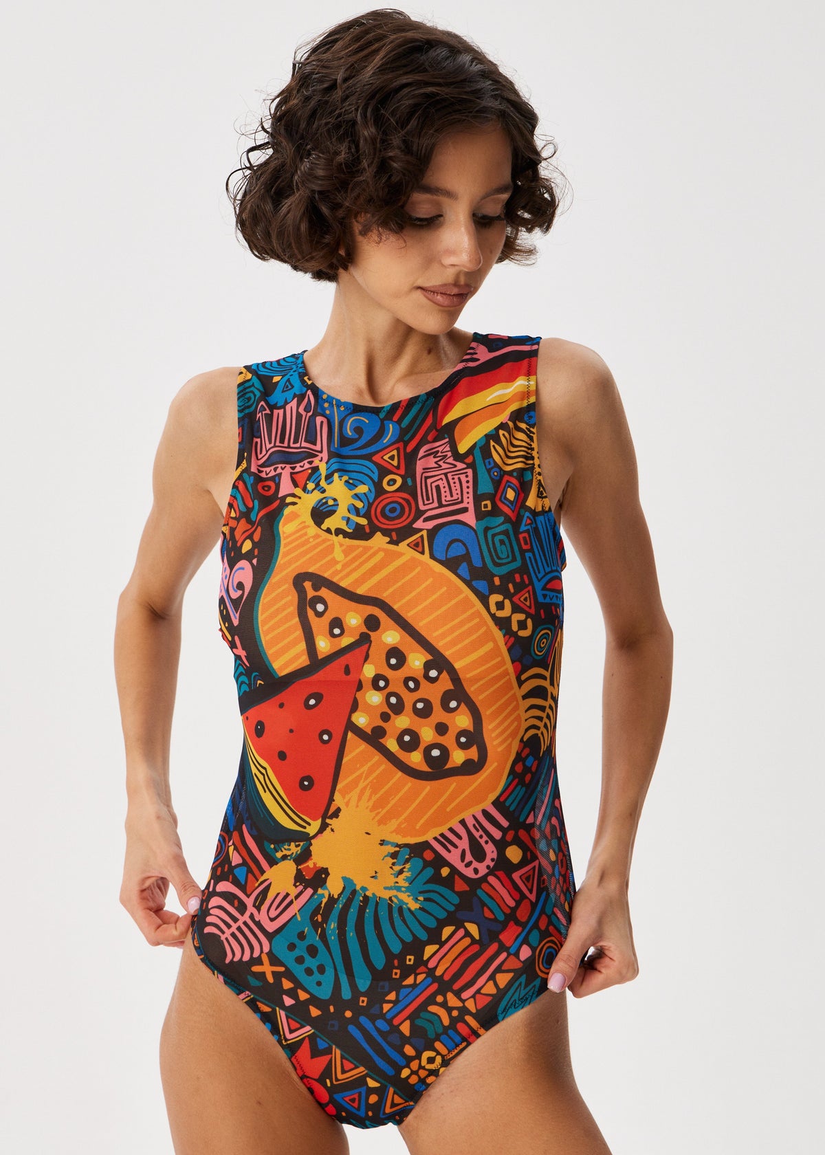 Fruits Smart Swimsuit SPF 50 – Unique One-Piece for Women