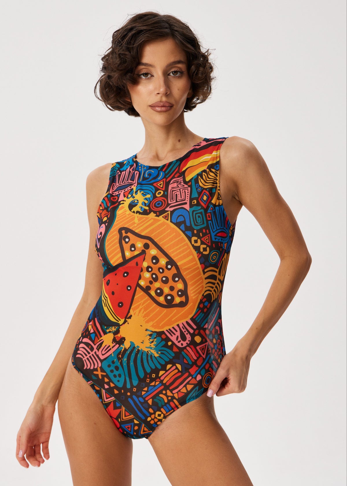 Fruits Smart Swimsuit SPF 50 – Unique One-Piece for Women