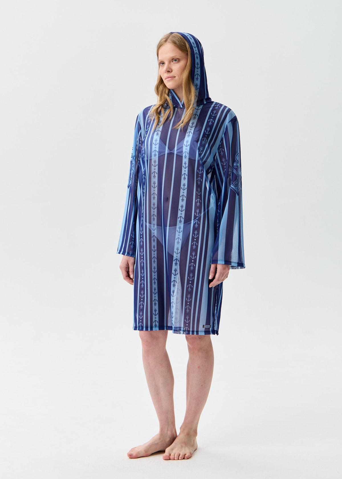 Yacht Mesh Beach Tunic for Women – Lightweight UV Cover-Up with Exclusive Design (на проверку) - BRIKOLY