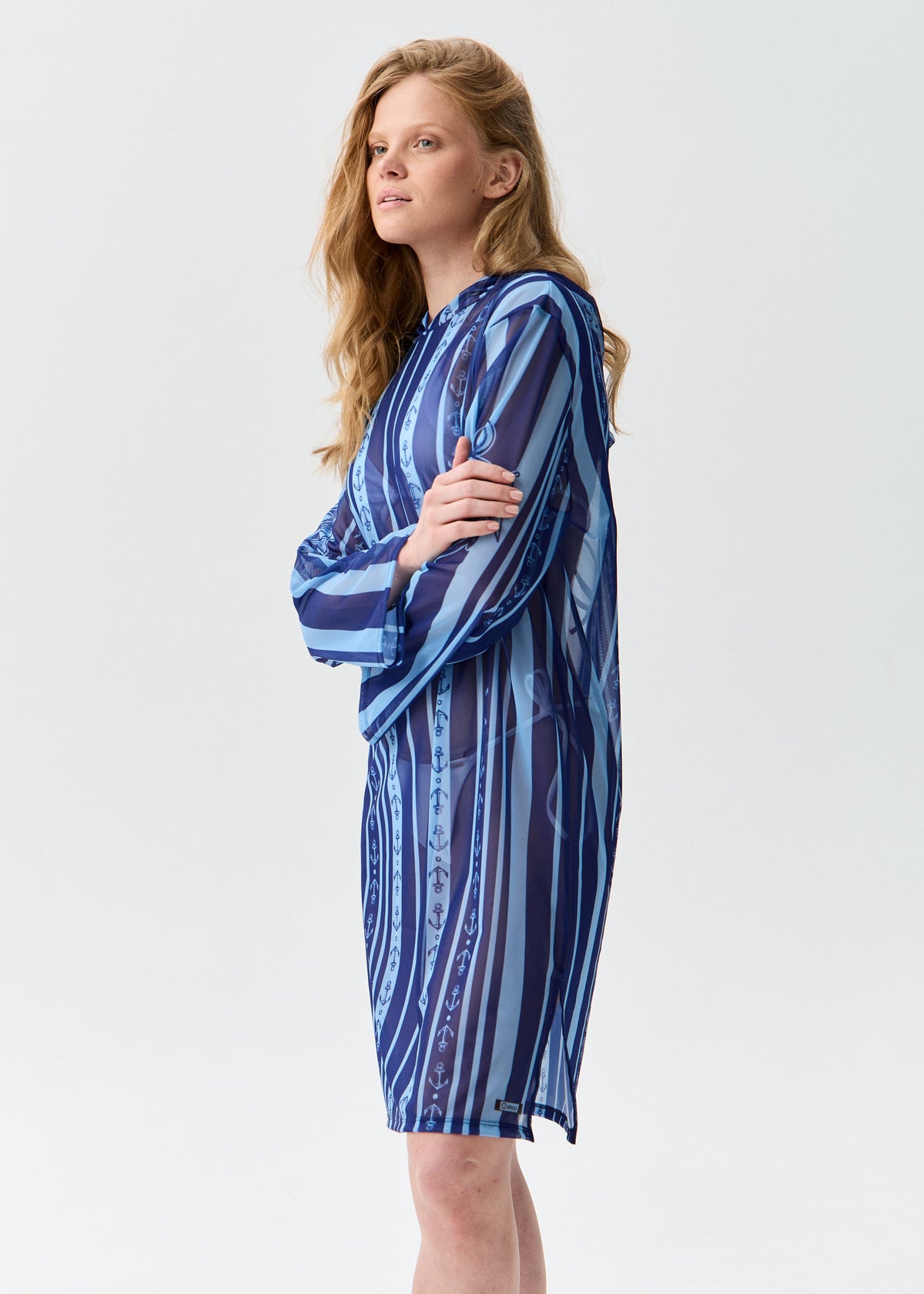 Yacht Mesh Beach Tunic for Women – Lightweight UV Cover-Up with Exclusive Design (на проверку) - BRIKOLY