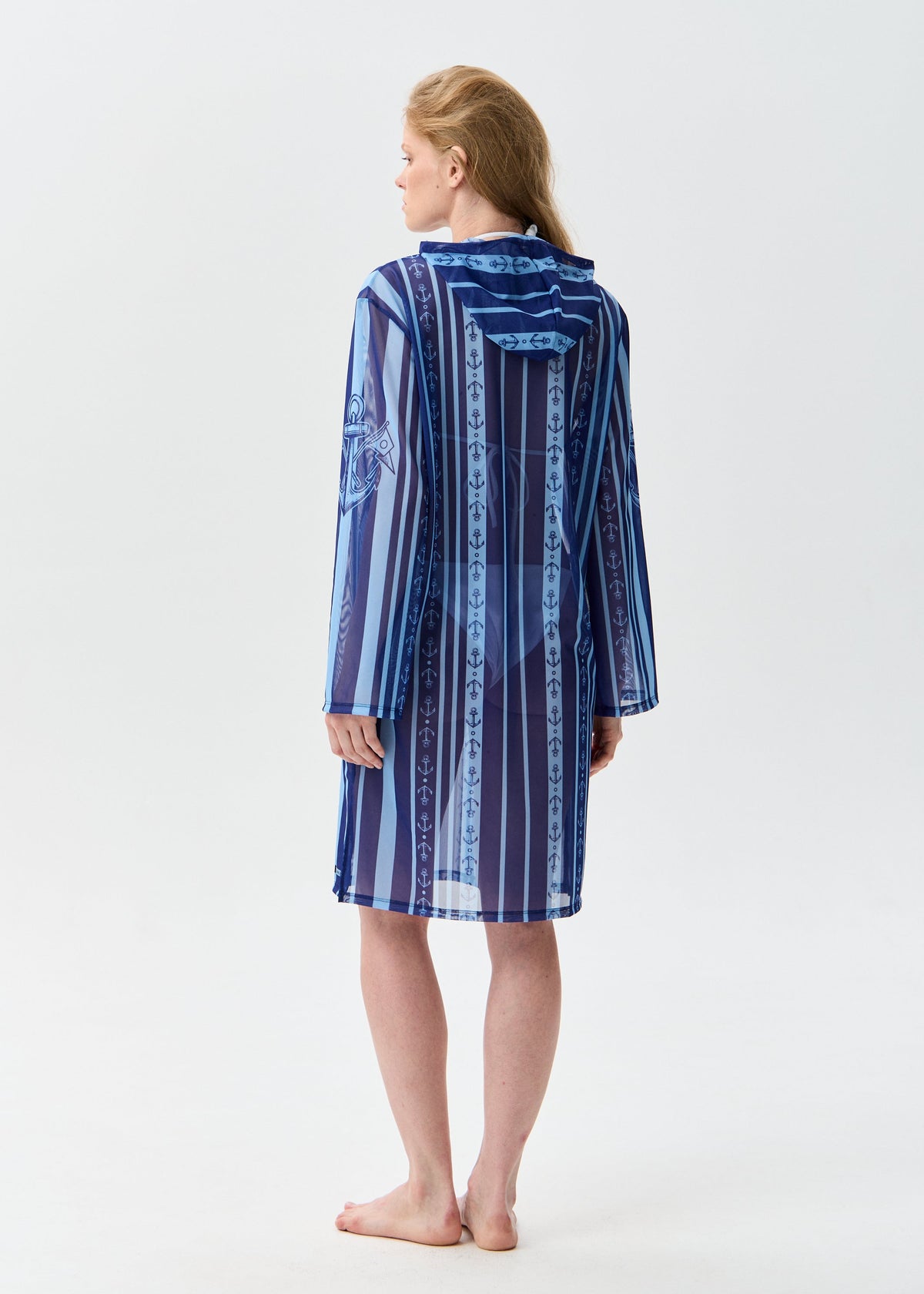 Yacht Mesh Beach Tunic for Women – Lightweight UV Cover-Up with Exclusive Design (на проверку) - BRIKOLY