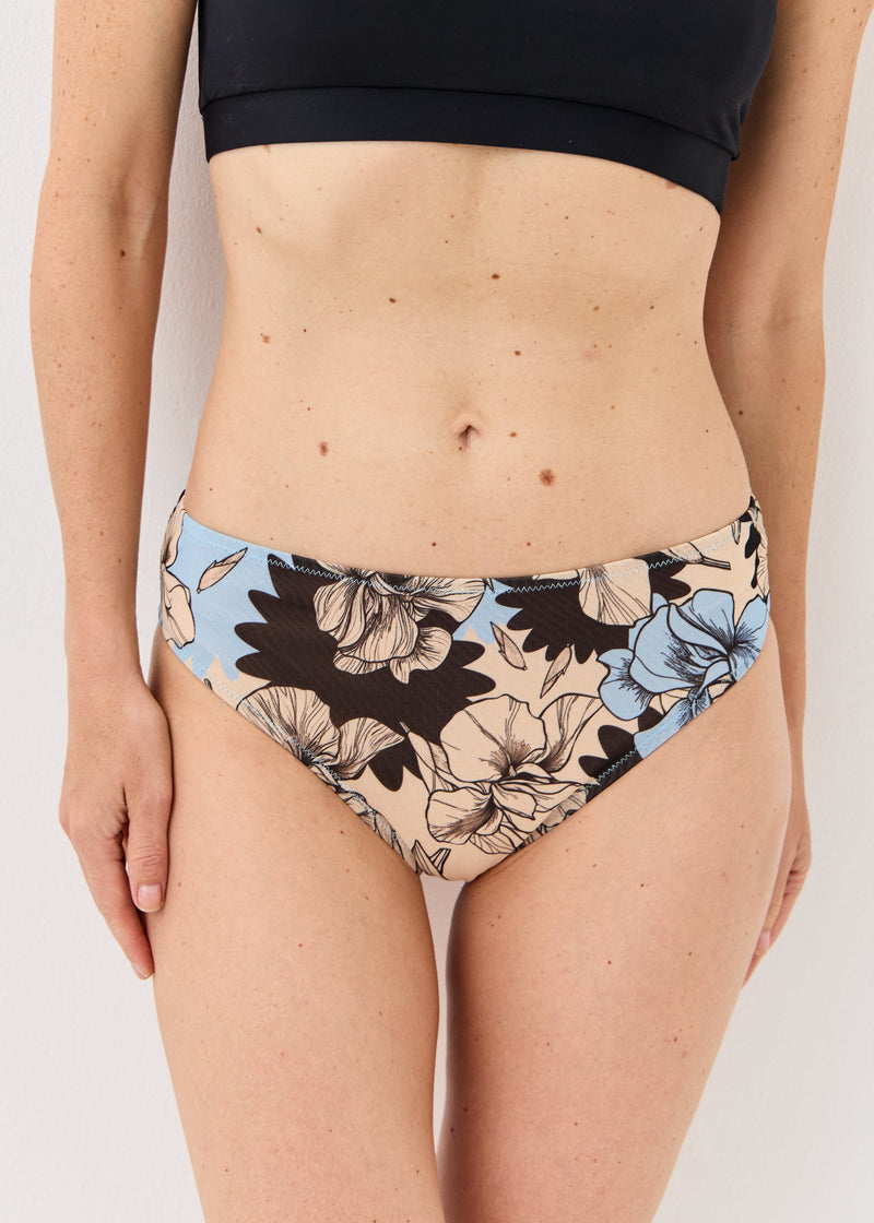 Iris Double-Layer Mesh Bikini Bottoms | Women's Designer Swimwear - BRIKOLY