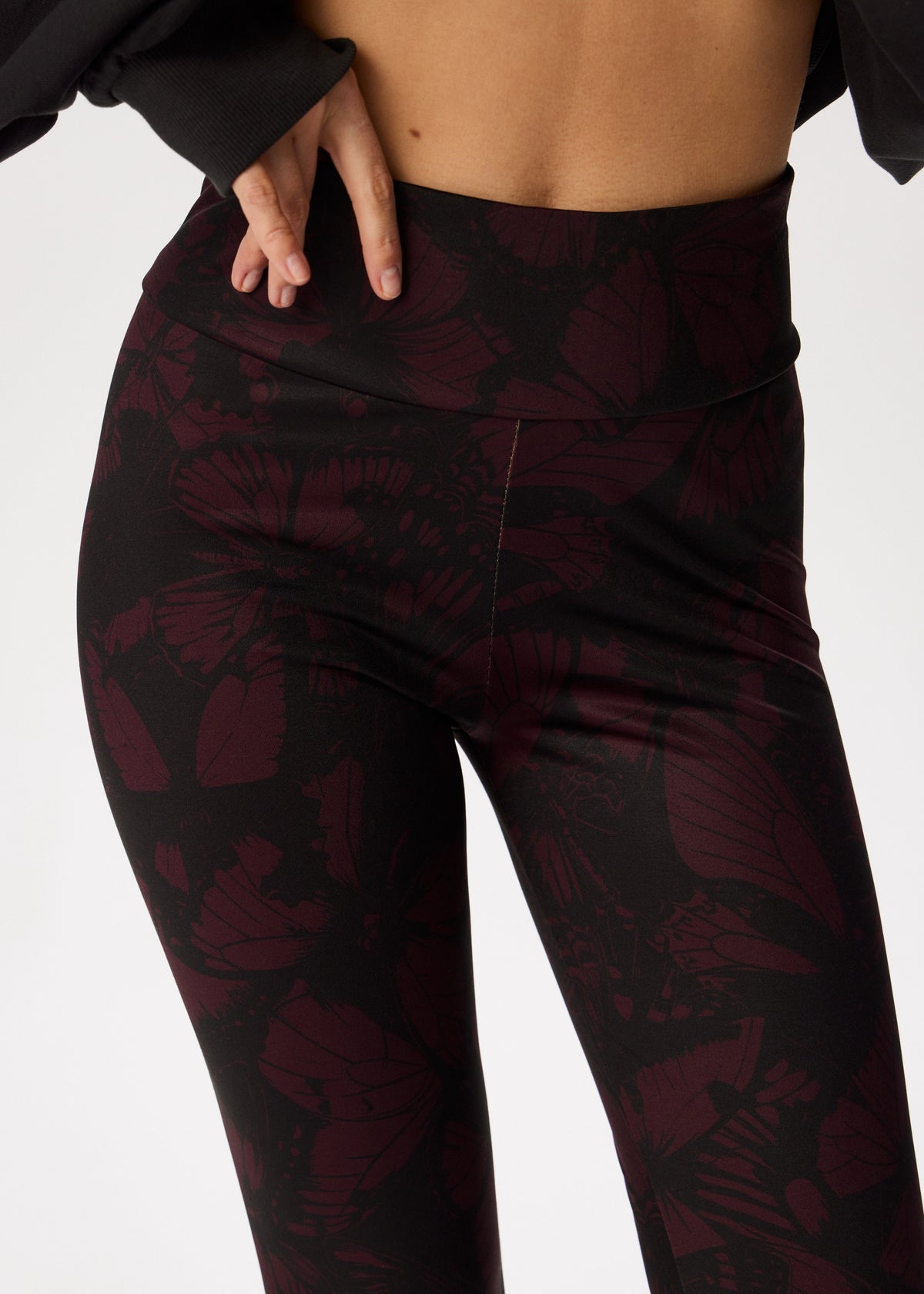 Butterfly Tattoo Print Winter Leggings – Cozy, Bold & Stylish