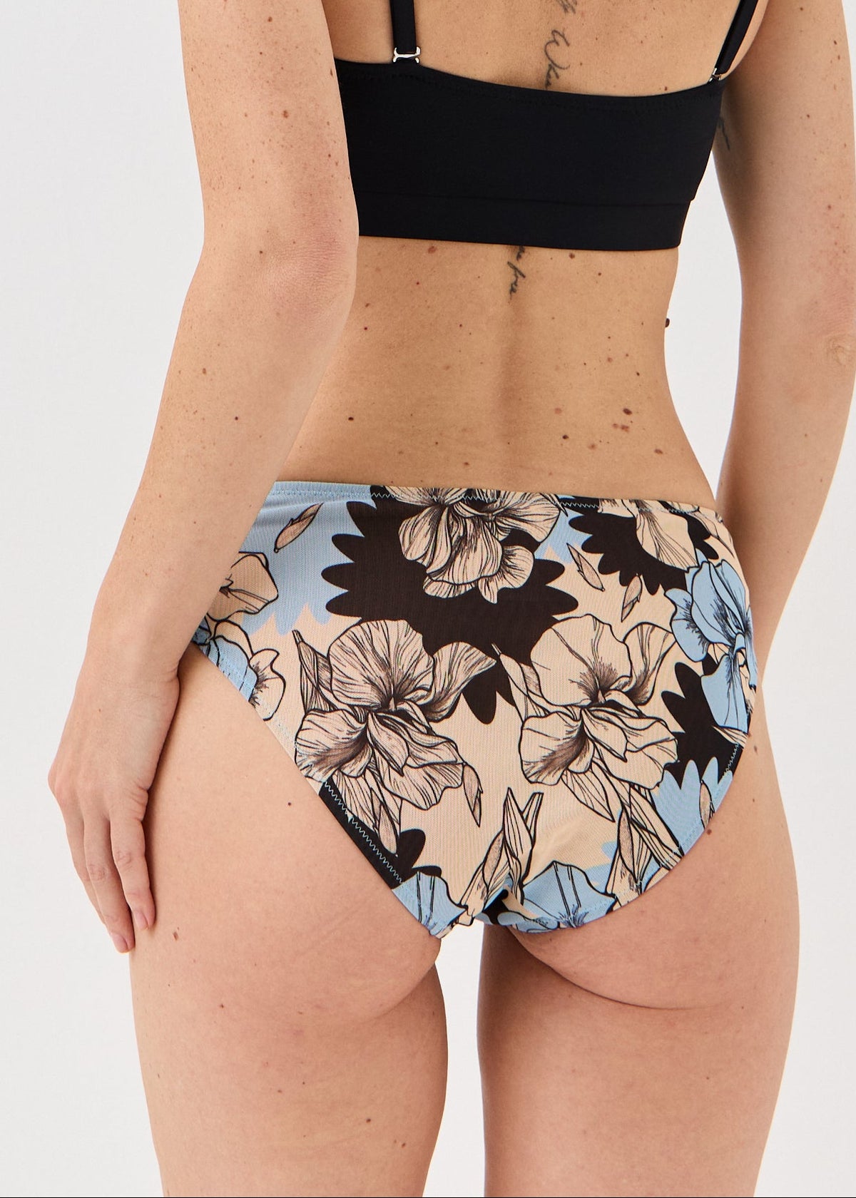Iris Double-Layer Mesh Bikini Bottoms | Women's Designer Swimwear