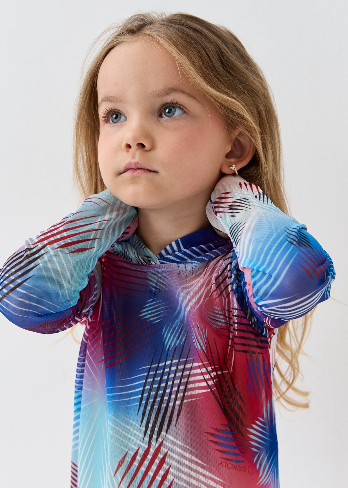 Cherry Kids’ Smart Mesh Tunic - Sun-Safe "Full Family Look" - BRIKOLY