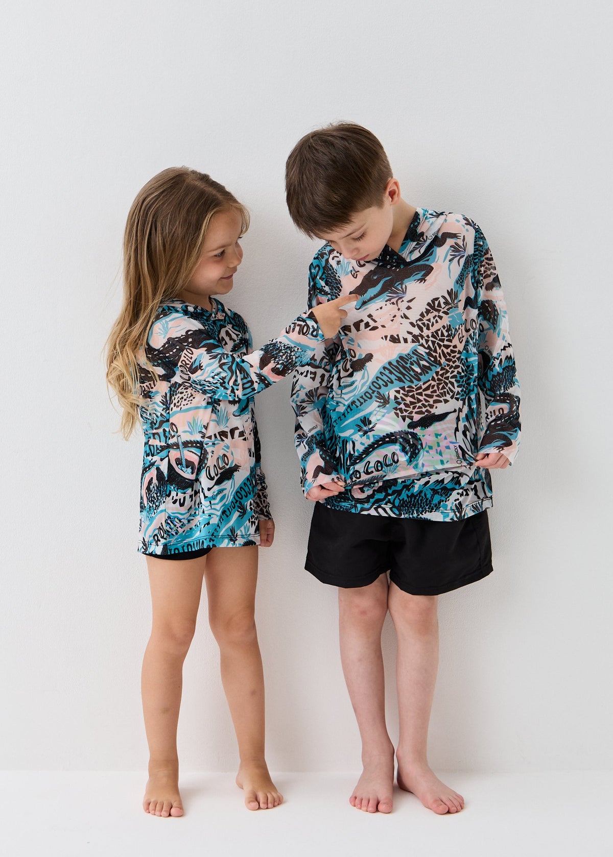 Coco Kids’ Smart Mesh Tunic - Sun-Safe "Full Family Look" - BRIKOLY