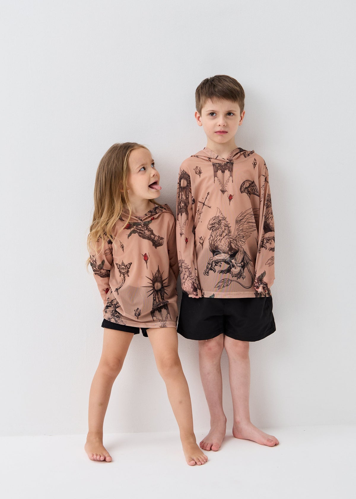 Medieval Kids’ Smart Mesh Tunic - Sun-Safe "Full Family Look" - BRIKOLY