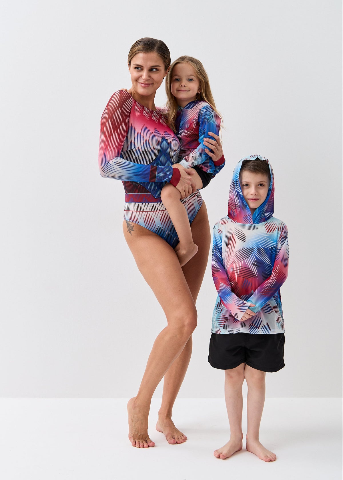 Cherry Kids’ Smart Mesh Tunic - Sun-Safe "Full Family Look" - BRIKOLY