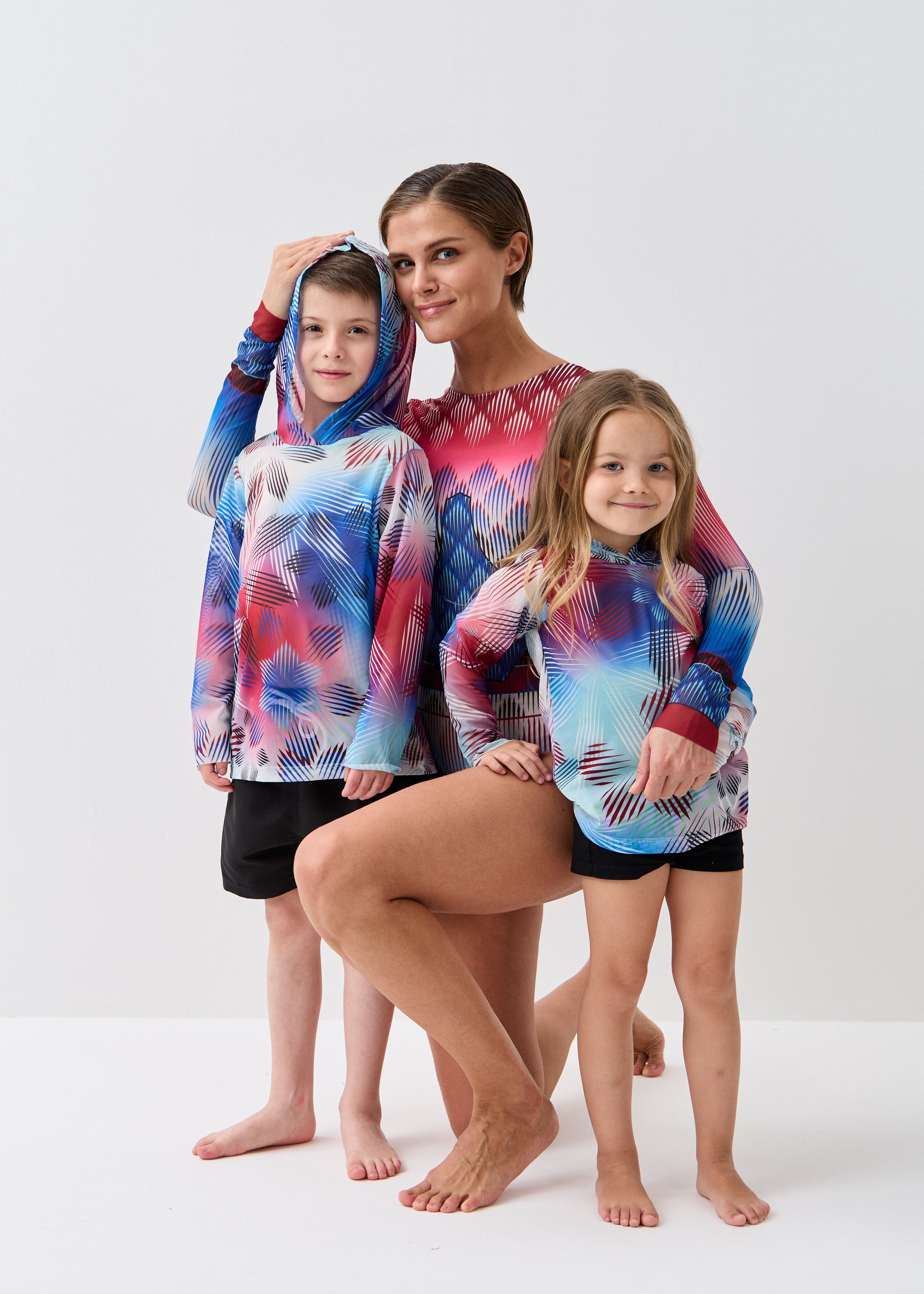 Cherry Kids' Smart Mesh Tunic - Sun-Safe 