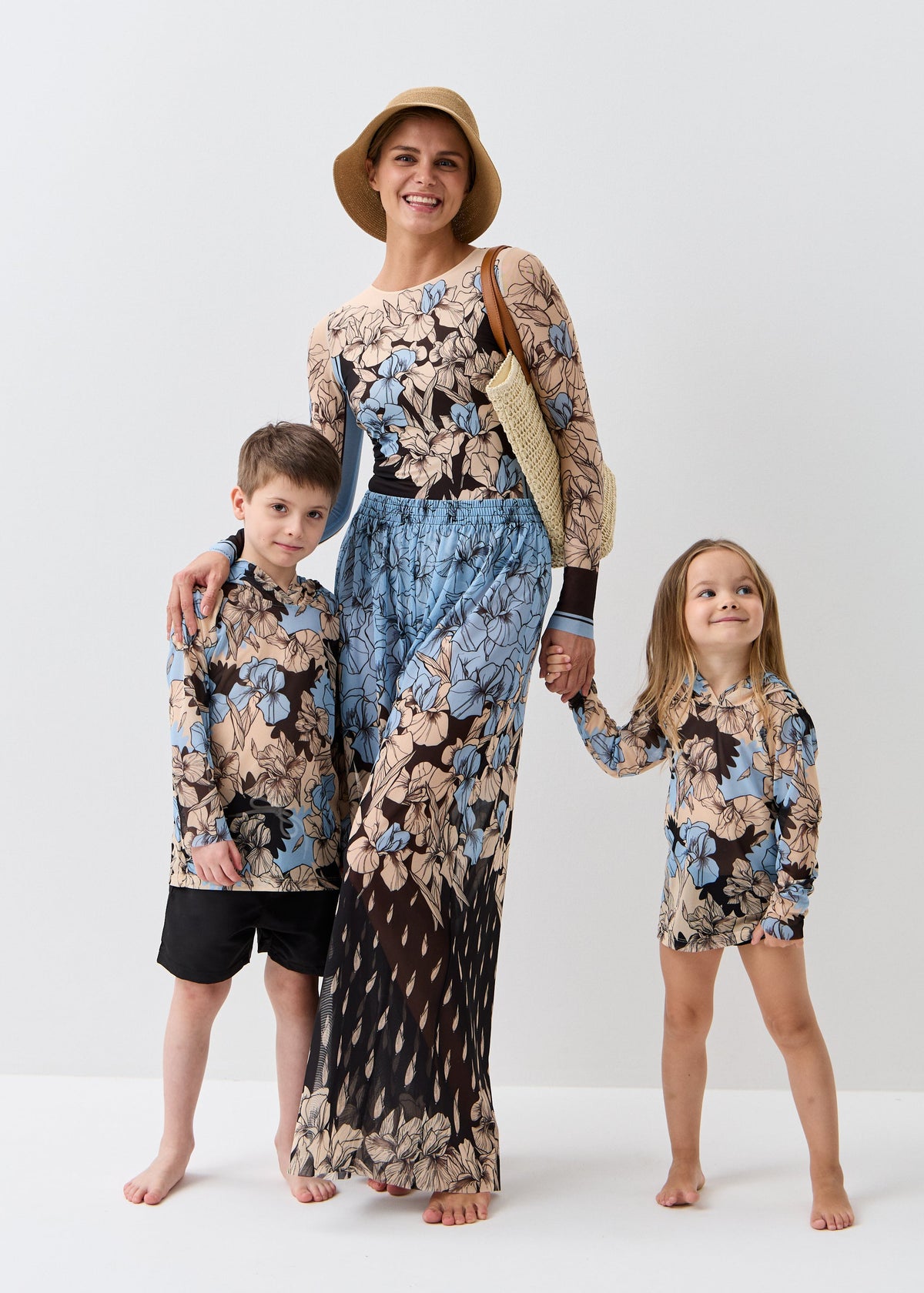Iris Kids’ Smart Mesh Tunic - Sun-Safe "Full Family Look" - BRIKOLY